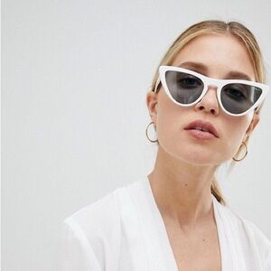 Vogue White Cat-Eye Sunglasses SOLD